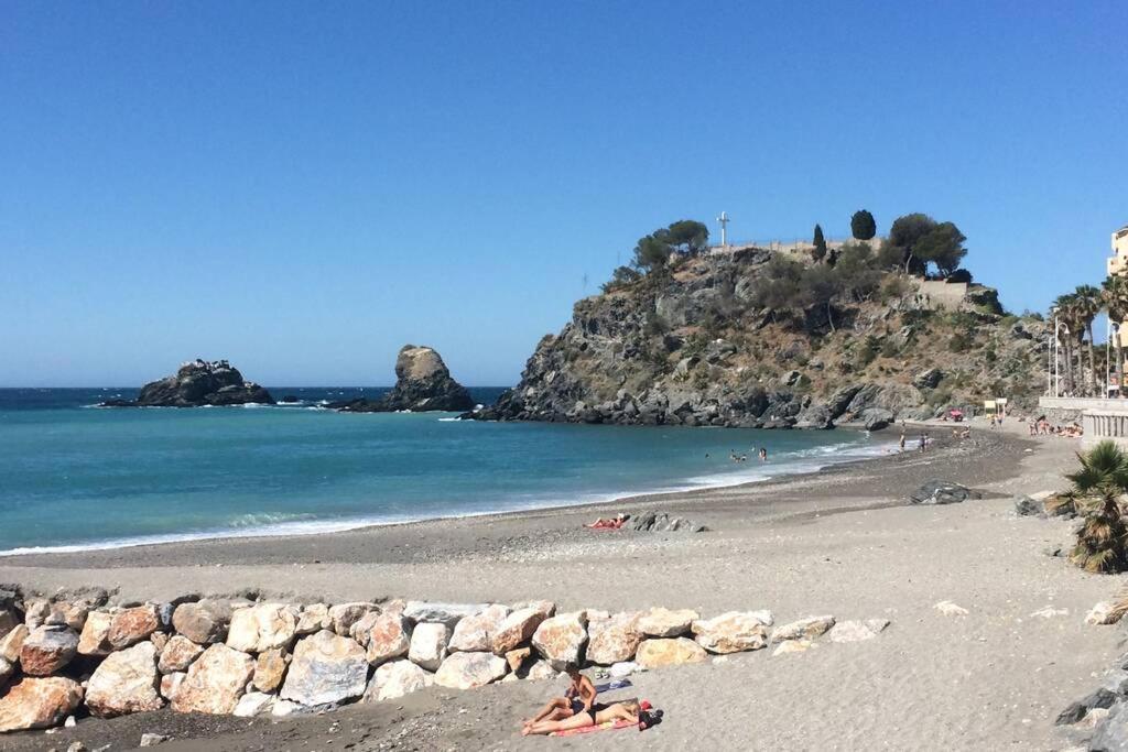 Seaview And Sun All Day Long In Los Pinos, Almunecar, Andalusia 外观 照片